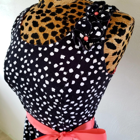 ROBBIE BEE Polka Dot Dress - Picture 2 of 7